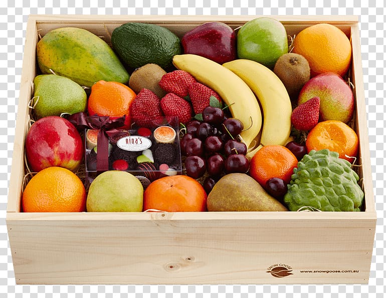 Australia Vegetarian cuisine Food Gift Baskets Fruit salad, mix fruit transparent background PNG clipart