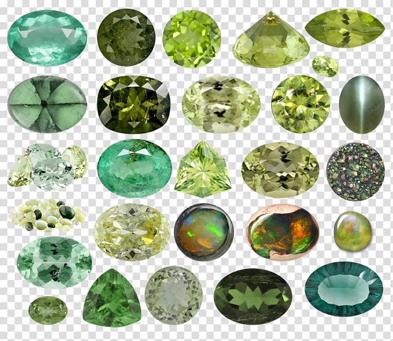 Gemstone Bead Necklace Jewellery Emerald, piedras preciosas transparent background PNG clipart