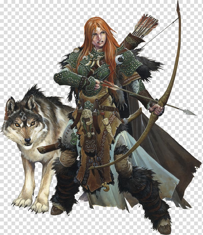 Pathfinder Roleplaying Game Gray wolf Dungeons & Dragons d20 System Ranger, Flamboyan transparent background PNG clipart