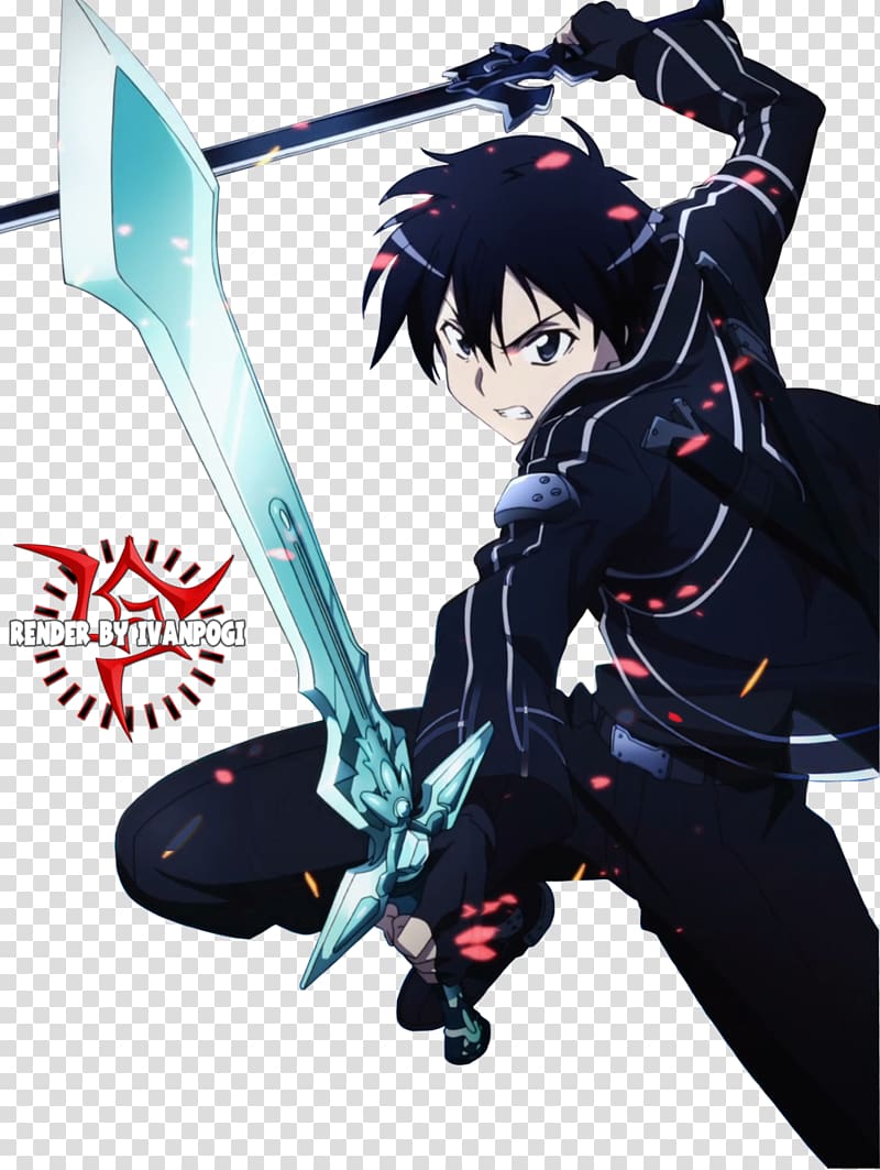 Kirito Asuna Sword Art Online Rendering Sinon, sword art transparent background PNG clipart