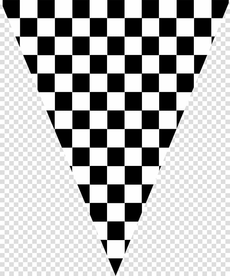 white and black checked flag pennant art, Racing flags La Pasteria Auto racing Car, others transparent background PNG clipart