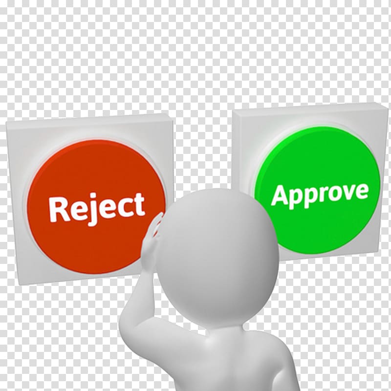illustration , Refuse to approve or reject button to display transparent background PNG clipart