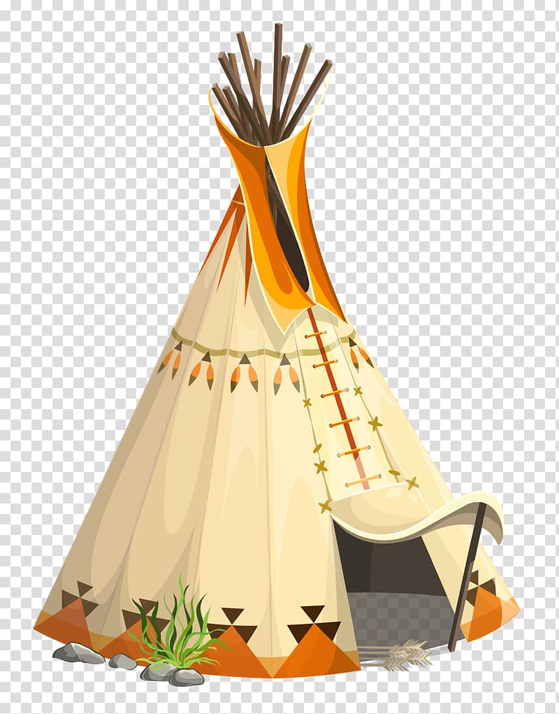 teepee illustration, Tipi Native Americans in the United States , Tipi Tent transparent background PNG clipart