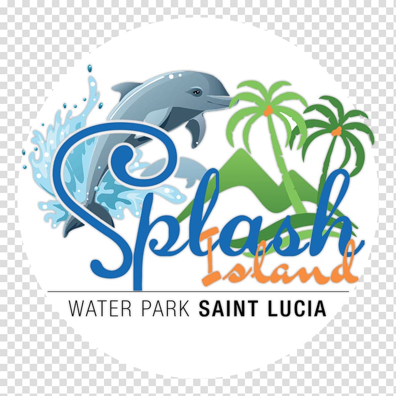 Logo Splash Island Water Park Pitons, aqua park transparent background PNG clipart