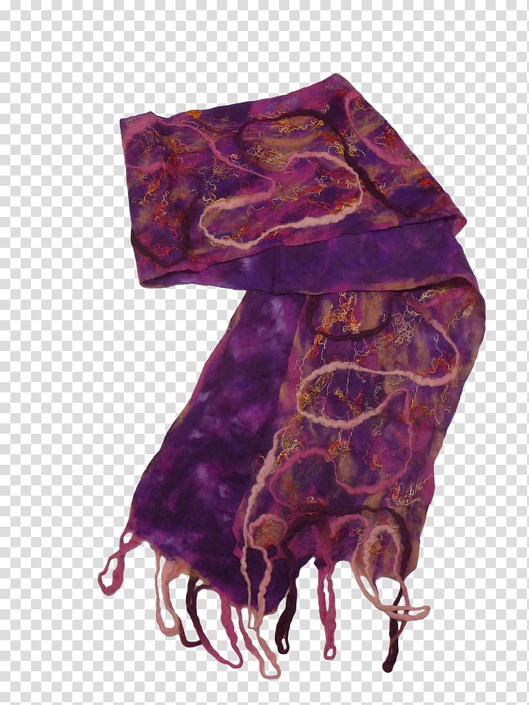 Merino Scarf Silk Shawl Velvet, scarf transparent background PNG clipart