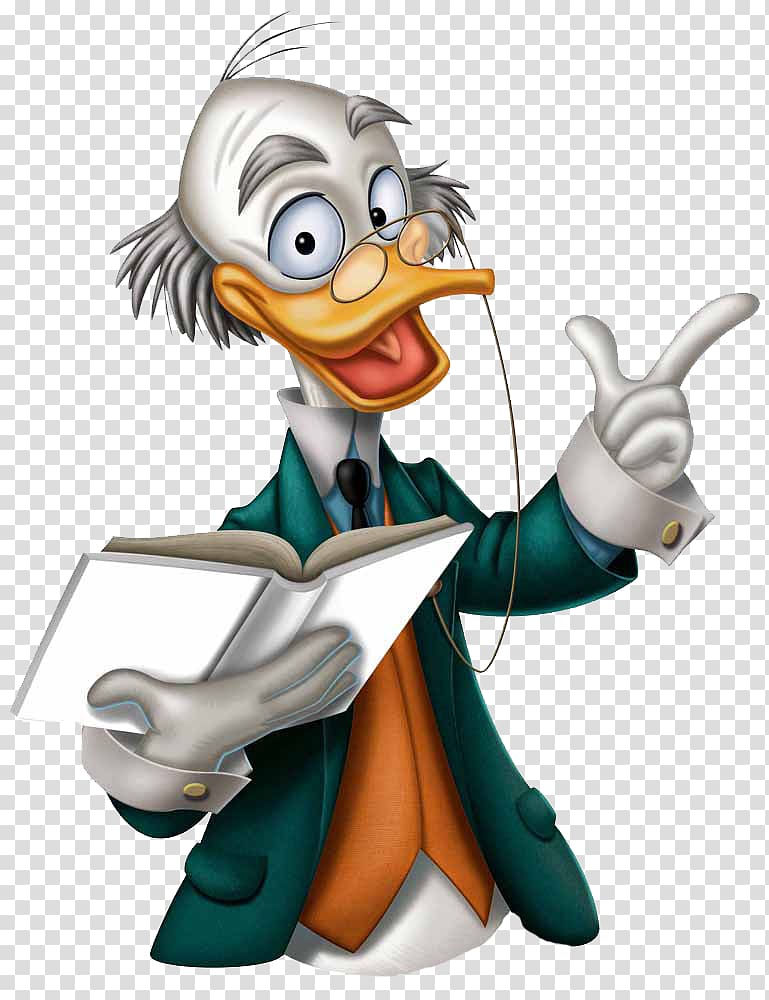 Ludwig Von Drake Donald Duck Scrooge McDuck The Spectrum Song Cartoon, Beethoven Cartoon transparent background PNG clipart