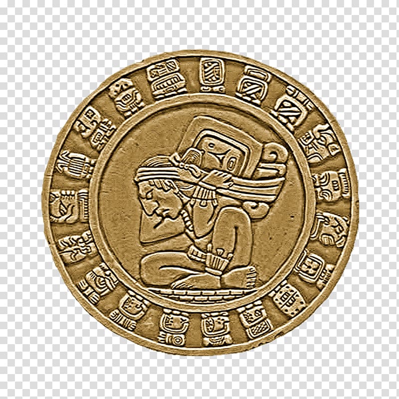 Coin Maya civilization History Brass Inca Empire, Coin transparent background PNG clipart