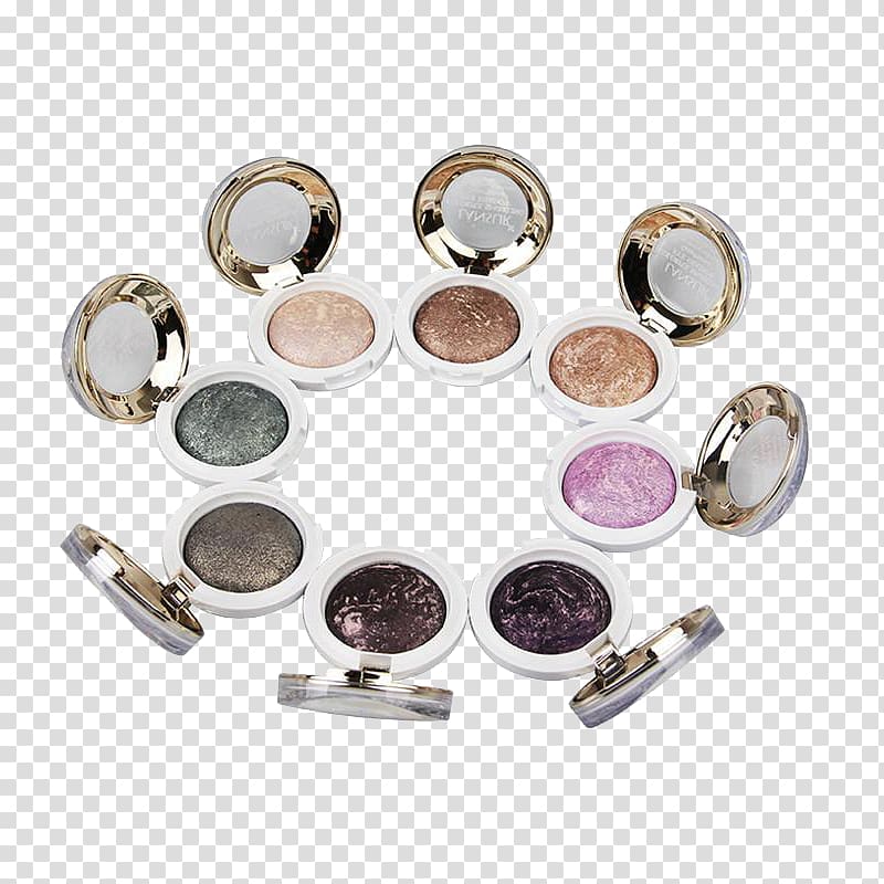 Eye shadow Cosmetics Color Powder, Eyeshadow makeup transparent background PNG clipart