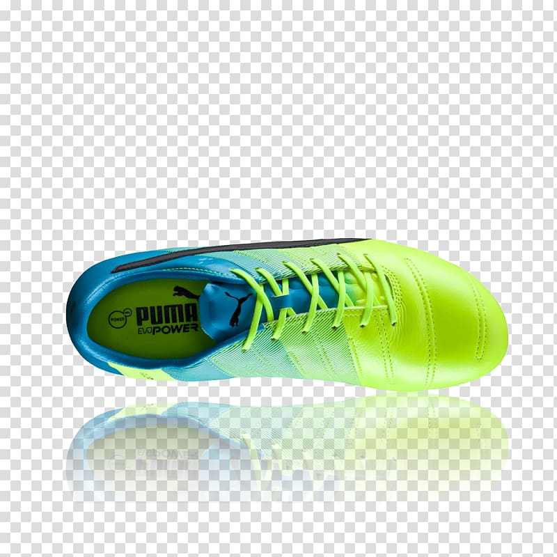 Sneakers Shoe Puma evoPOWER, gradual blue transparent background PNG clipart