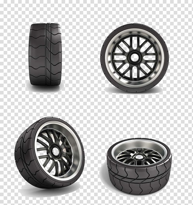 Tire Car Wheel Rim Vehicle, Car wheel tires transparent background PNG clipart