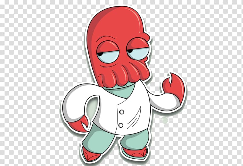 Zoidberg Bender Leela Philip J. Fry, futurama transparent background PNG clipart