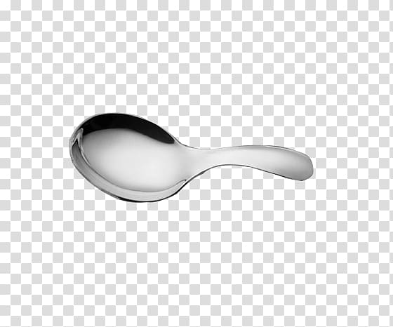 Spoon Fork White Black, Creative stainless steel teaspoon tea shovel tea spoon transparent background PNG clipart
