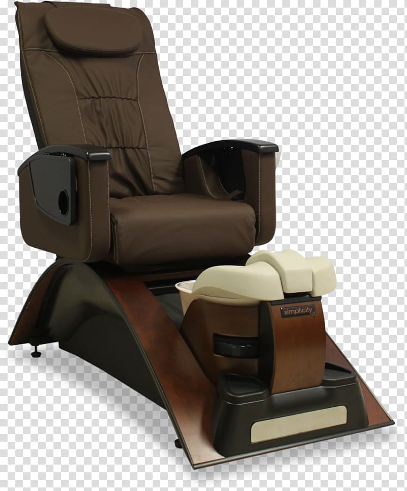 Massage chair Pedicure Spa Beauty Parlour, pedicure transparent background PNG clipart
