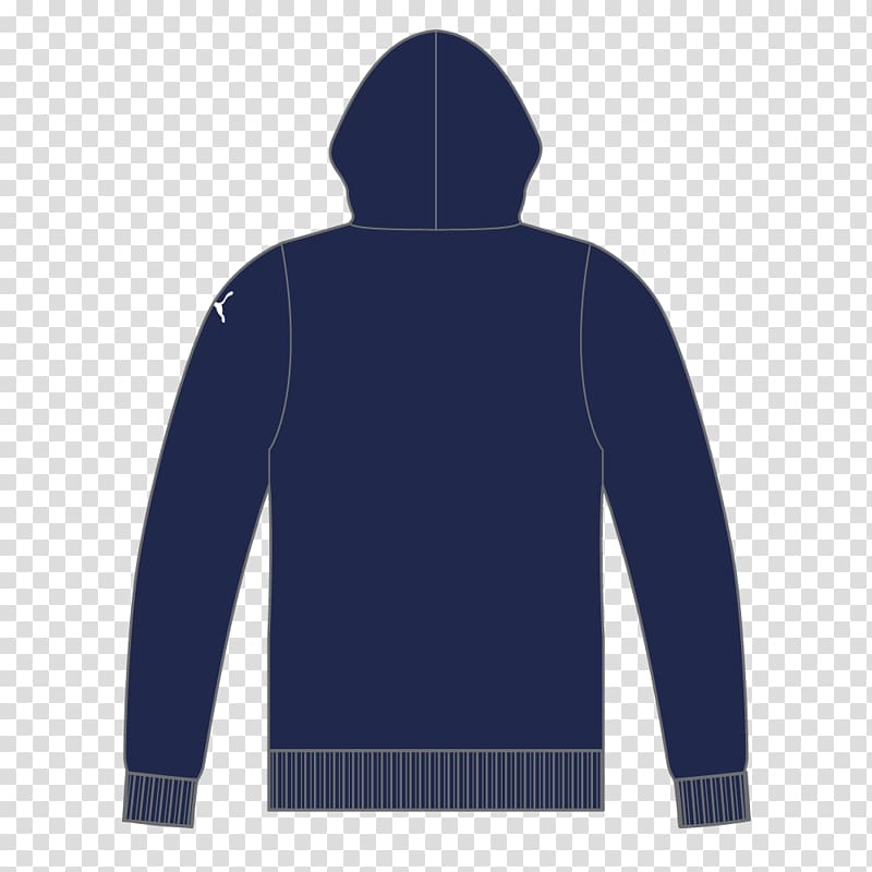 Hoodie T-shirt Navy blue Sleeve Polo shirt, navy transparent background PNG clipart