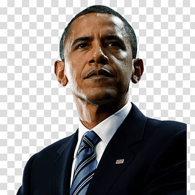 Barack Obama transparent background PNG clipart