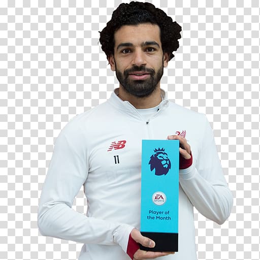 Mohamed Salah FIFA 18 Liverpool F.C. Premier League Player of the Month, premier league transparent background PNG clipart