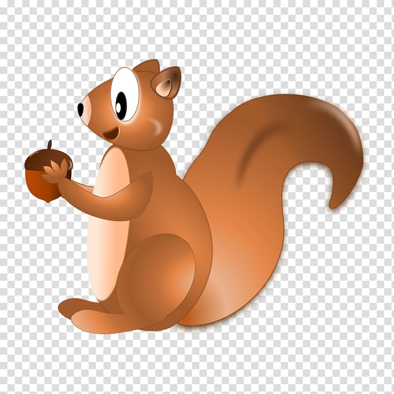 Squirrel Beaver Cat Mammal Tail, squirrel transparent background PNG clipart