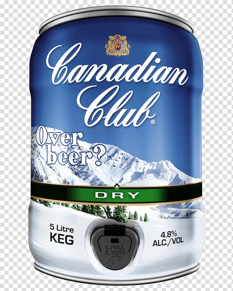 Canadian whisky Aluminum can Whiskey Canadian cuisine Canadian Club, water transparent background PNG clipart