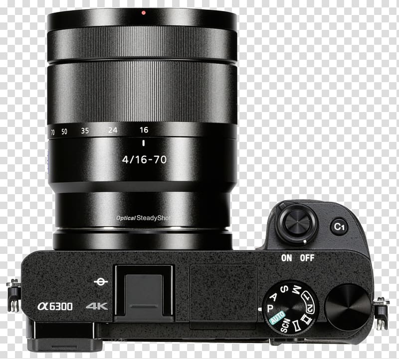 Digital SLR Sony α6500 Sony α6000 Camera lens Mirrorless interchangeable-lens camera, camera lens transparent background PNG clipart