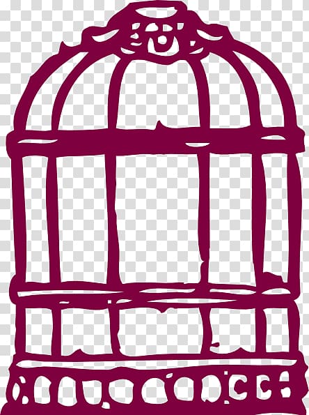 Parrot Birdcage Cartoon , Empty Birdcage transparent background PNG clipart