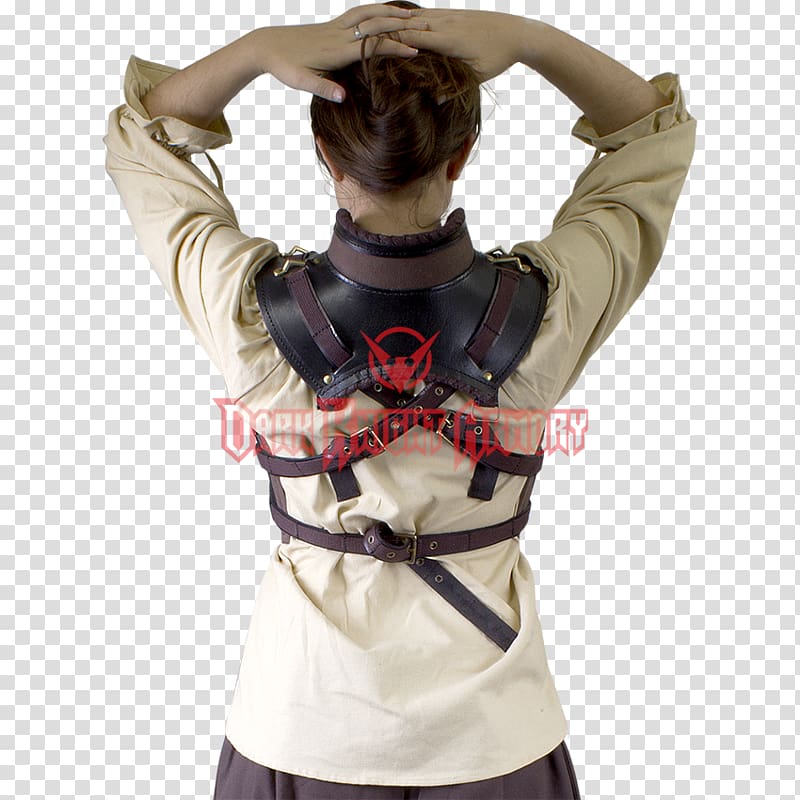 Armour Leather Body armor Thief Live action role-playing game, Medieval female transparent background PNG clipart