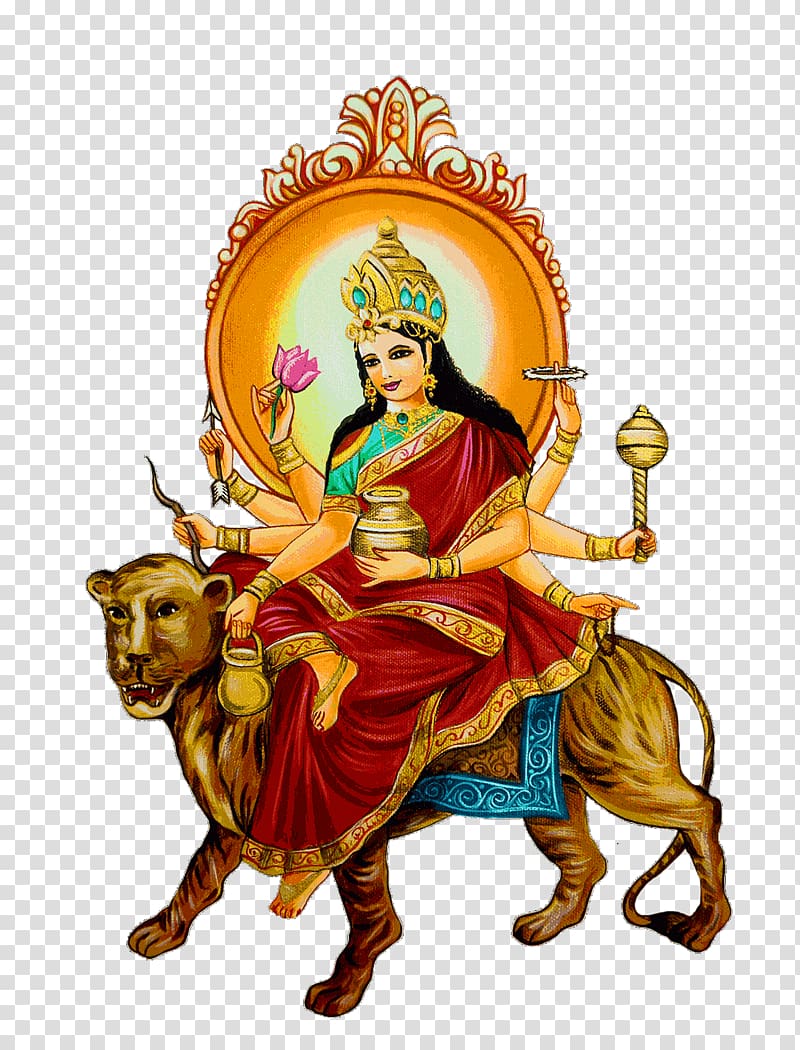 Parvati Mahadeva Kushmanda Navaratri Lakshmi, Lakshmi transparent background PNG clipart