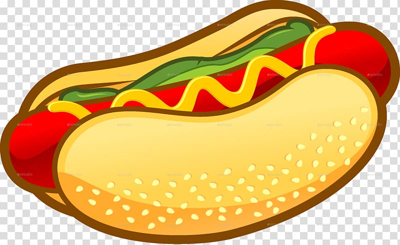 hot dog with bun , Hot dog Hamburger Fast food , hot dog transparent background PNG clipart