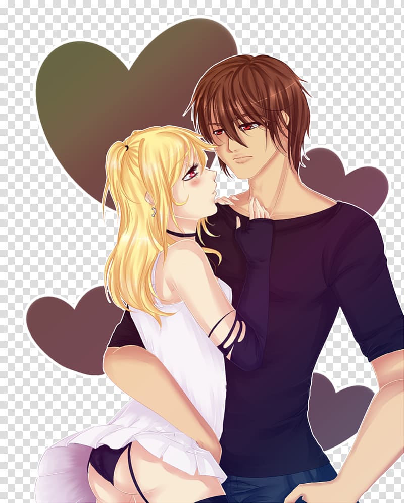 light yagami and misa amane kiss