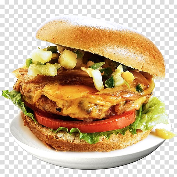 Breakfast sandwich Cheeseburger Buffalo burger Slider Hamburger, korean fast food transparent background PNG clipart