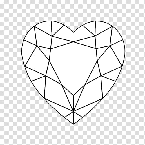 Diamond Drawing Gemstone, diamond transparent background PNG clipart