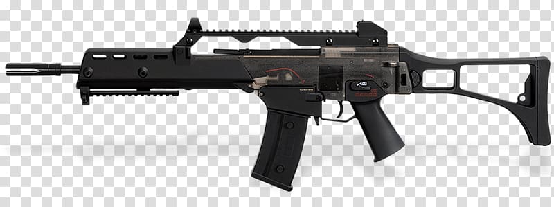Airsoft Guns Heckler & Koch G36 Jing Gong Rifle, Aps Underwater Rifle transparent background PNG clipart