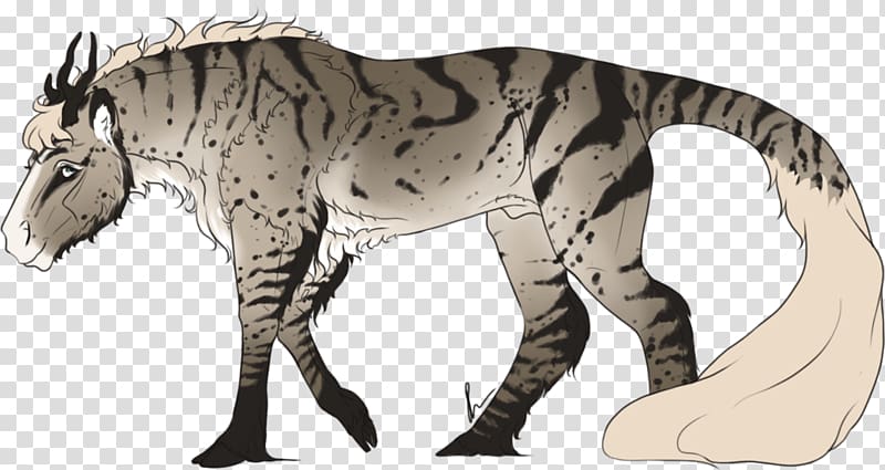 Cat Quagga Mammal Animal Mustang, dynamic lines pattern shading pattern border transparent background PNG clipart