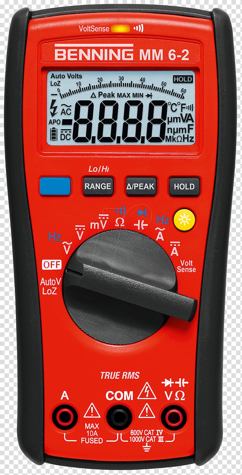 Digital Multimeter Measurement category True RMS converter Calibration, others transparent background PNG clipart