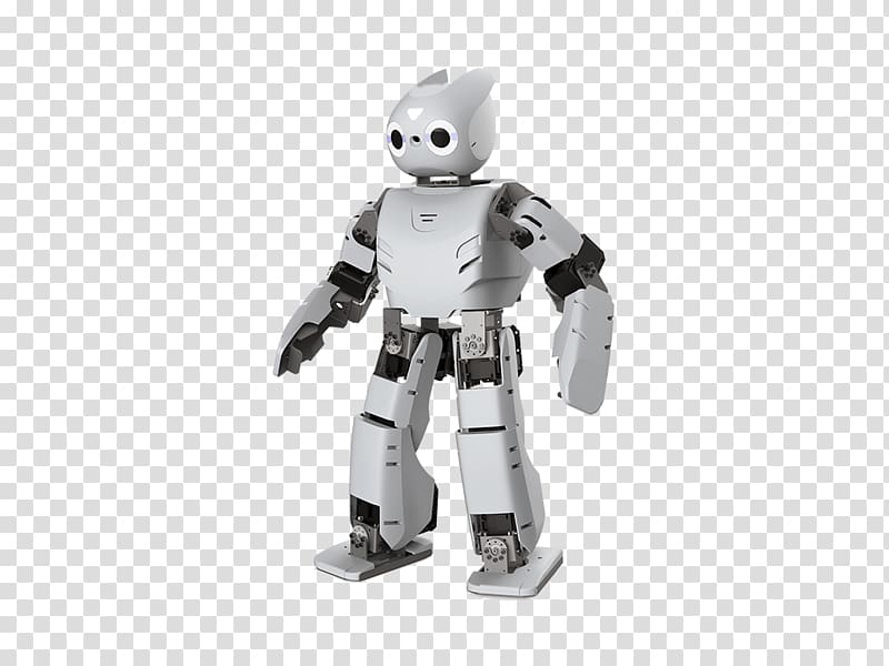 Robotis Bioloid Humanoid robot DYNAMIXEL DARwIn-OP, robot transparent background PNG clipart