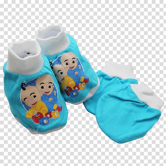 Slipper Sock Shoe Turquoise, Baby Toddler Gloves Mittens transparent background PNG clipart