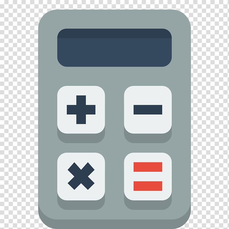 gray calculator illustration, brand logo font, Calculator transparent background PNG clipart