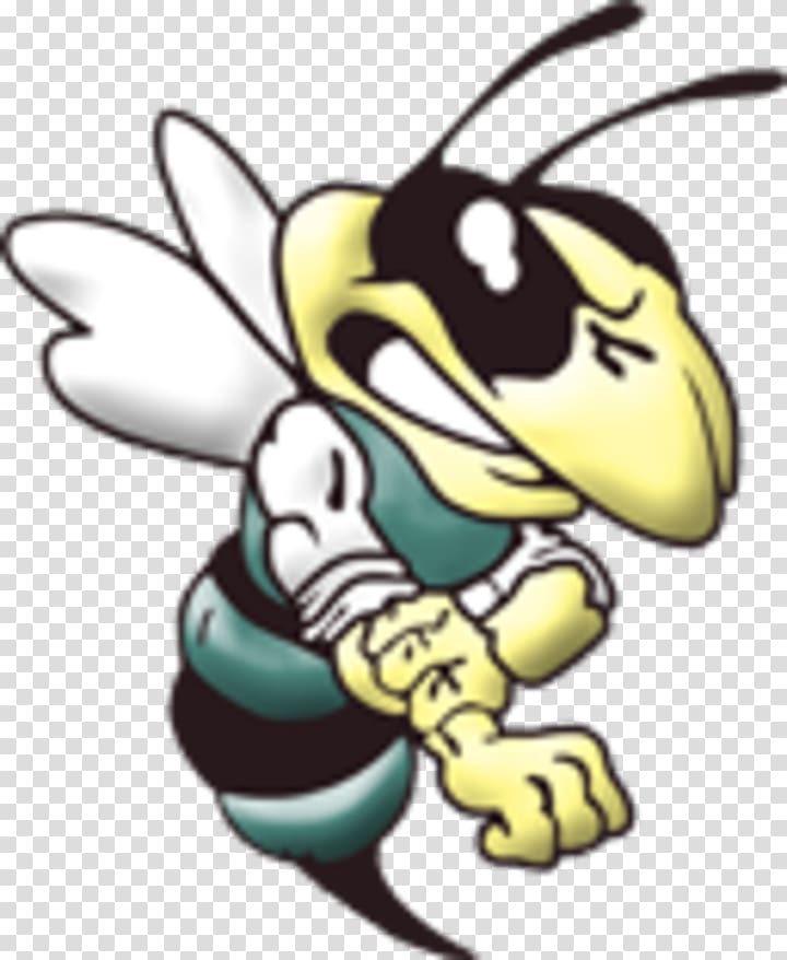 Yellowjacket Hornet Logo Georgia Tech Yellow Jackets football , others transparent background PNG clipart