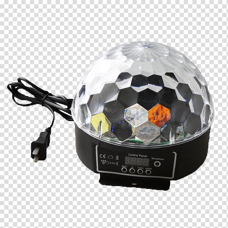 Light-emitting diode DMX512 LED stage lighting Parabolic aluminized reflector light, light transparent background PNG clipart