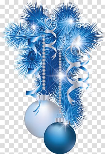 blue christmas ball transparent background PNG clipart