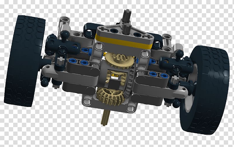 Car LEGO Digital Designer Lego Technic Differential, Front Suspension transparent background PNG clipart