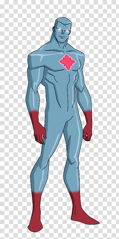 Captain Atom Captain Marvel Justice League, Young Justice transparent background PNG clipart