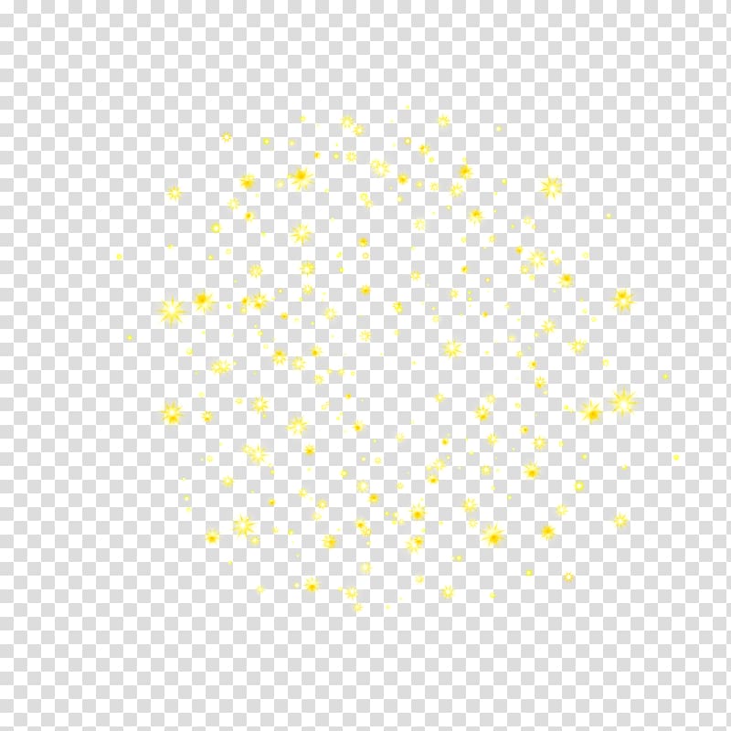 floating golden light flashes transparent background PNG clipart