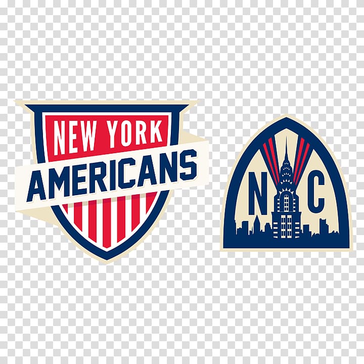 New York City New York Americans Logo Brand National Hockey League, others transparent background PNG clipart