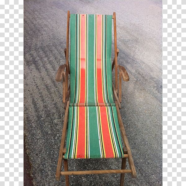 Deckchair 1960s Wood Accoudoir, chair transparent background PNG clipart
