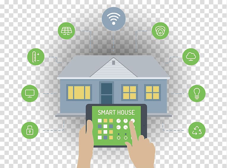 Home Automation Kits House Thermostat, Home transparent background PNG clipart