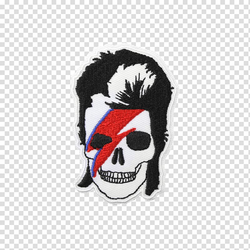 The Rise and Fall of Ziggy Stardust and the Spiders from Mars T-shirt Glam rock Decal Music, Embroidered Patch transparent background PNG clipart