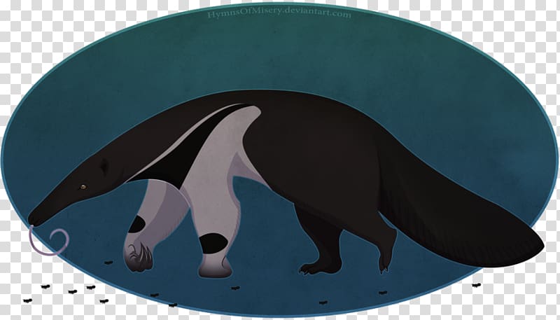 Giant anteater Mammal, anteater transparent background PNG clipart