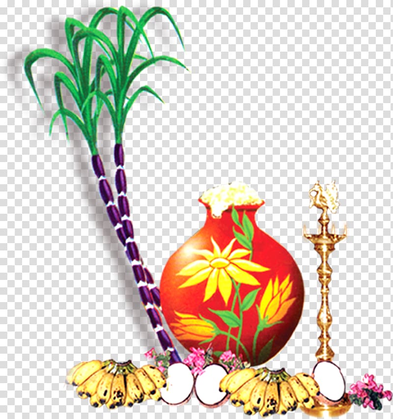 Thai Pongal Wish Greeting Happiness, cane transparent background PNG clipart