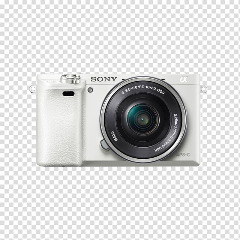Sony α6000 Sony α5000 Sony α5100 Mirrorless interchangeable-lens camera Sony E 55-210mm F/4.5-6.3 OSS, sony a6000 transparent background PNG clipart