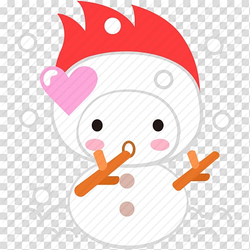 Snowman Cartoon , Cartoon snowman transparent background PNG clipart
